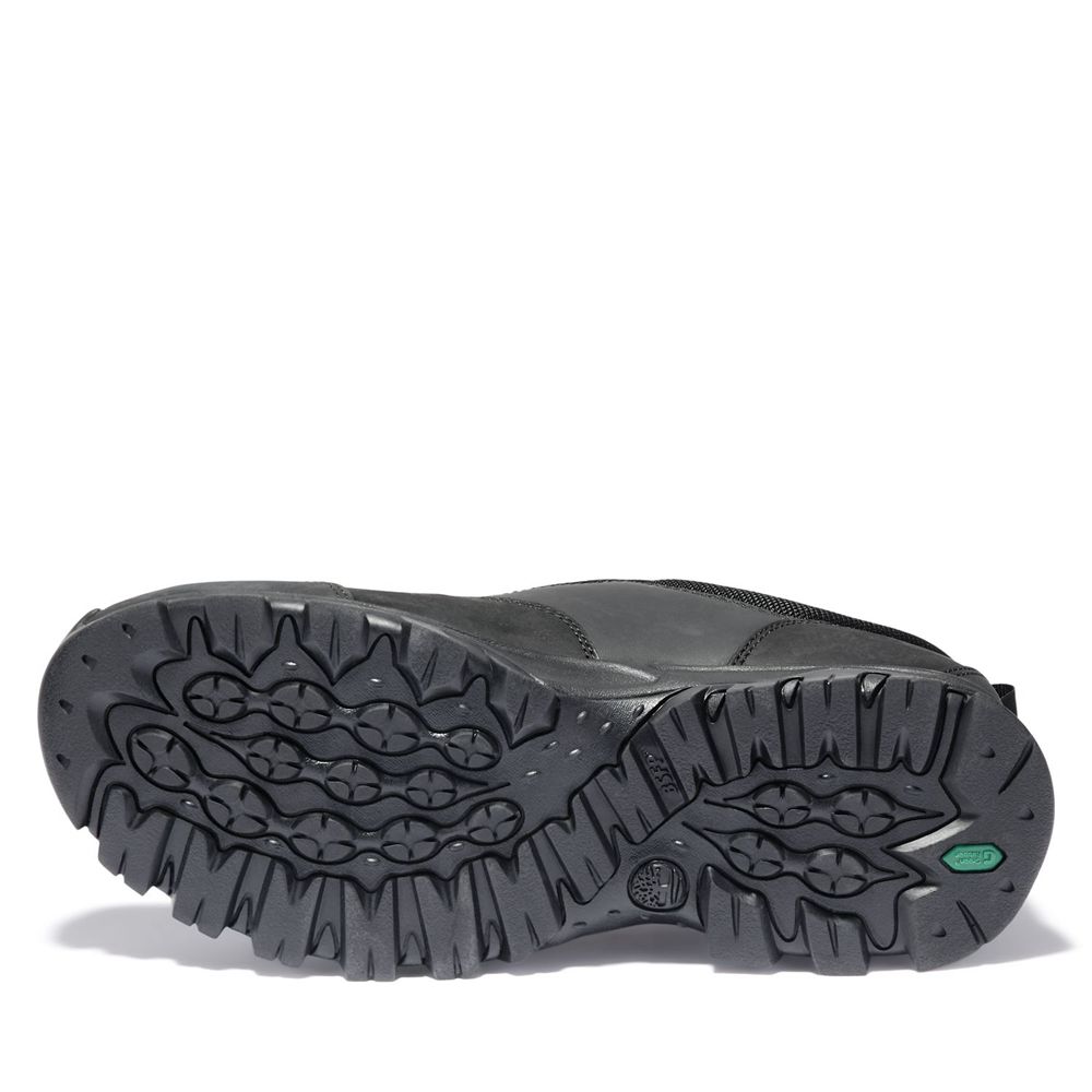 Timberland Mens Hiking Shoes Keele Ridge Waterproof - Black - India KH8543609